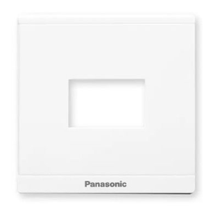 Panasonic Moderva - Mặt Vuông Dùng Cho 1 Thiết Bị Màu Trắng | WMFV7811