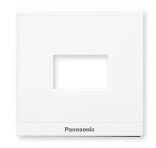 Panasonic Moderva - Mặt Vuông Dùng Cho 2 Thiết Bị Màu Trắng | WMFV7812
