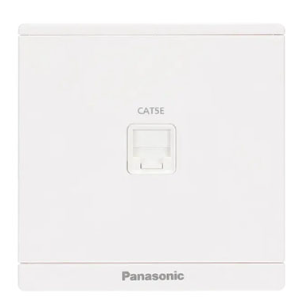 Panasonic Moderva - Ổ Cắm Data CAT5E Màu Trắng | WMF421-VN