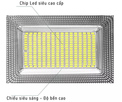 ĐÈN PHA VUÔNG NHÔM NLMT 200W