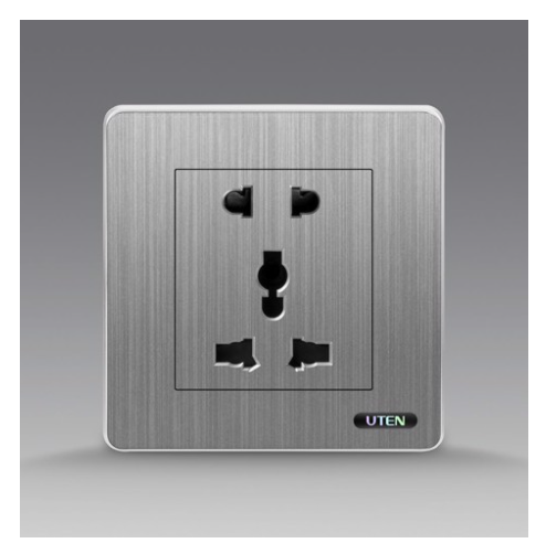 Bộ ổ cắm 2 chấu và 3 chấu UTEN S300
