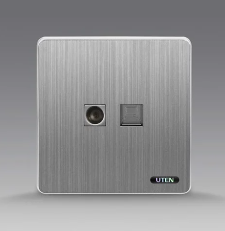 Bộ ổ cắm TIVI và mạng UTEN S300