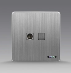 Bộ ổ cắm TIVI và mạng UTEN S300