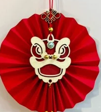 QUẠT ĐỎ LÂN TREO