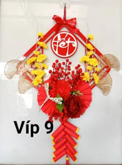 VÒNG HOA TRANG TRÍ TẾT