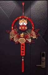 VÒNG HOA TRANG TRÍ TẾT