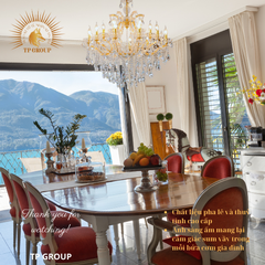 ĐÈN CHÙM PHA LÊ CCP-8121-18 Tay