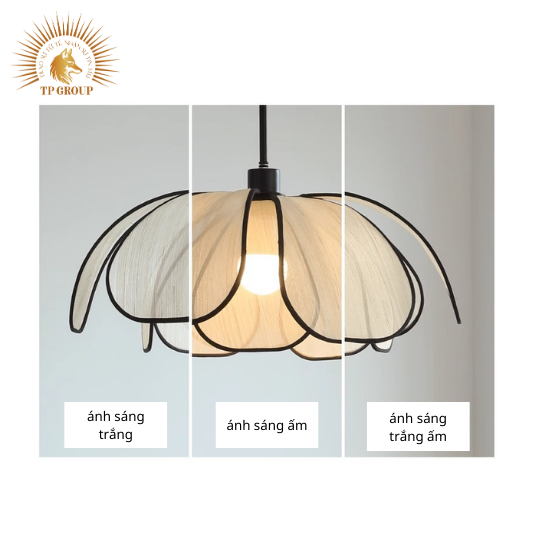 ĐÈN THẢ KIỂU CÁNH HOA STYLE BẮC ÂU TP-DB568 (đặt hàng từ 10- 15 ngày)