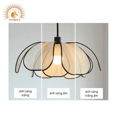 ĐÈN THẢ KIỂU CÁNH HOA STYLE BẮC ÂU TP-DB568 (đặt hàng từ 10- 15 ngày)