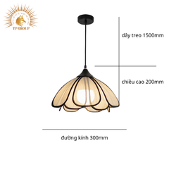 ĐÈN THẢ KIỂU CÁNH HOA STYLE BẮC ÂU TP-DB568 (đặt hàng từ 10- 15 ngày)