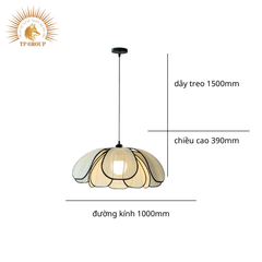 ĐÈN THẢ KIỂU CÁNH HOA STYLE BẮC ÂU TP-DB568 (đặt hàng từ 10- 15 ngày)