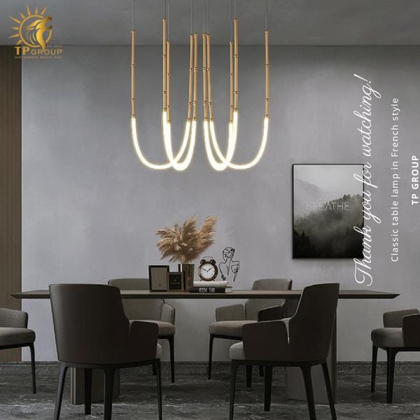 ĐÈN CHÙM THẢ QUẦY BAR THIẾT KẾ KIỂU ITALI TP-DT505 (đặt hàng từ 10- 15 ngày)