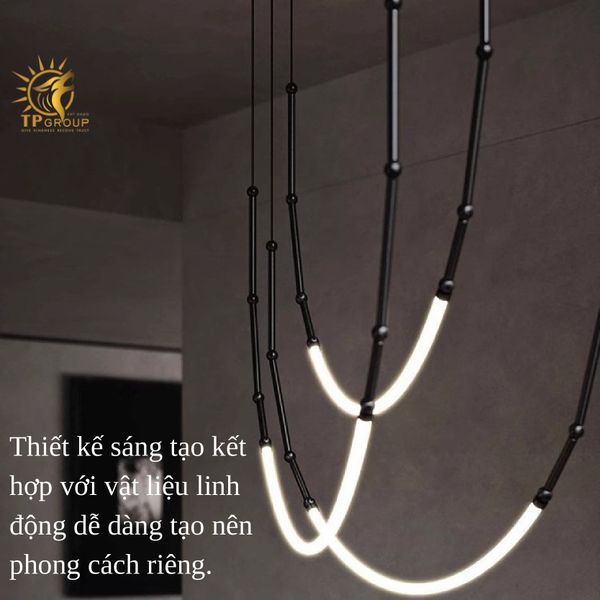 ĐÈN CHÙM THẢ QUẦY BAR THIẾT KẾ KIỂU ITALI TP-DT505 (đặt hàng từ 10- 15 ngày)