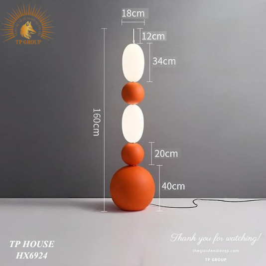 ĐÈN SÀN HIỆN ĐẠI SÁNG TẠO ĐỘC ĐÁO HX6924