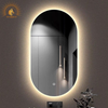 Gương Oval treo tường led cảm ứng cao cấp, treo nhà tắm, bàn trang điểm, cửa hàng, bao bể vỡ, nhiều kích thước TP-GL001