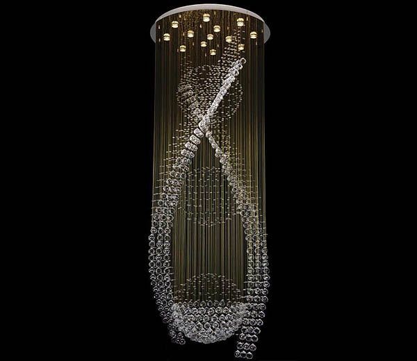 Đèn Thả Thông Tầng Pha Lê