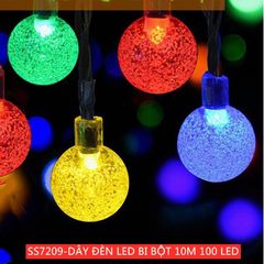 Dây đèn chớp bi cao cấp 8m nhiều màu