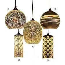 Đèn Thả Thủy Tinh