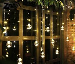 Bộ Đèn LED rèm nháy bóng tròn