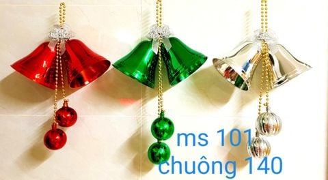 CHUÔNG ĐÔI CÓ CHÂU 14cm
