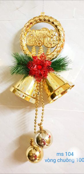 VÒNG MERRY CHUÔNG TREO 10cm