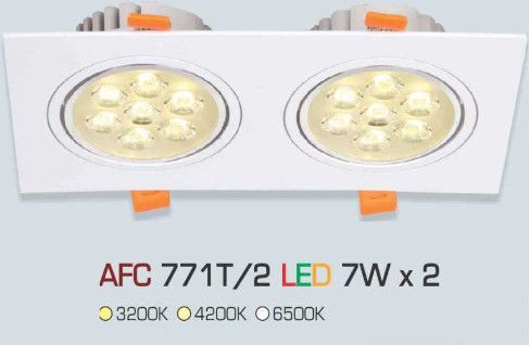 Led Âm Trần Cao Cấp AFC-771T/2 7w x 2