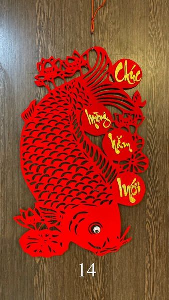 LIỄN TẾT CÁ PHÉP NỈ ĐỎ