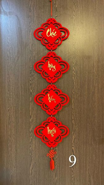LIỄN DÂY CÂU CHÚC TẾT NỈ ĐỎ