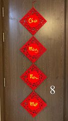 LIỄN DÂY CÂU CHÚC TẾT NỈ ĐỎ