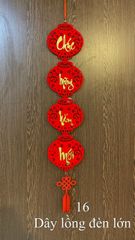 LIỄN DÂY CÂU CHÚC TẾT NỈ ĐỎ