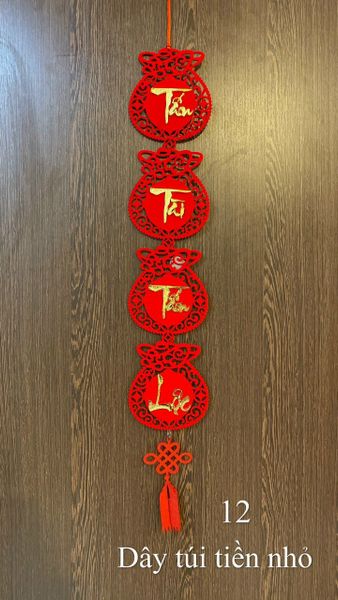 LIỄN DÂY CÂU CHÚC TẾT NỈ ĐỎ