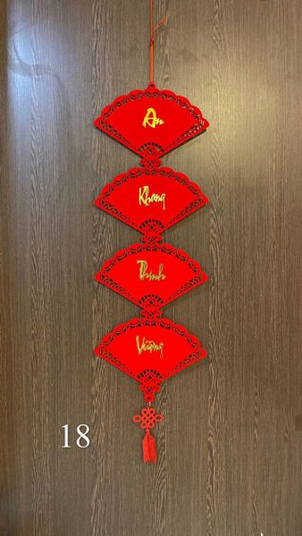 LIỄN DÂY CÂU CHÚC TẾT NỈ ĐỎ