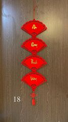 LIỄN DÂY CÂU CHÚC TẾT NỈ ĐỎ