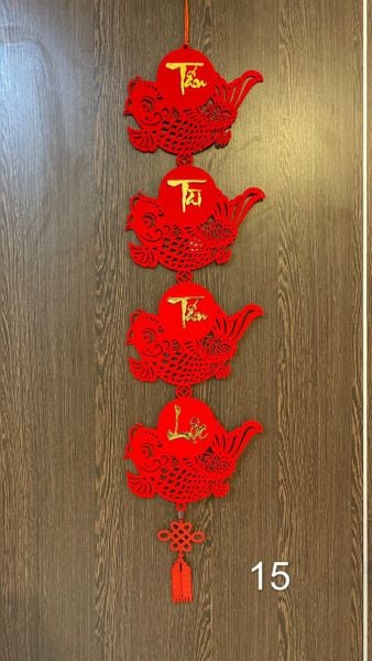 LIỄN DÂY CÂU CHÚC TẾT NỈ ĐỎ