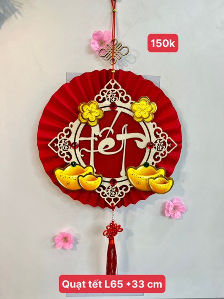 QUẠT ĐỎ NGÀY TẾT