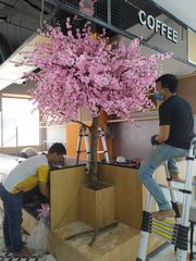 CÂY HOA ĐÀO GIẢ ĐỦ SIZE