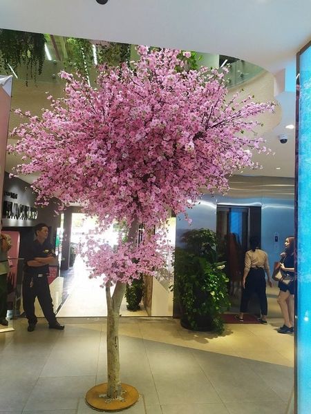 CÂY HOA ĐÀO GIẢ ĐỦ SIZE