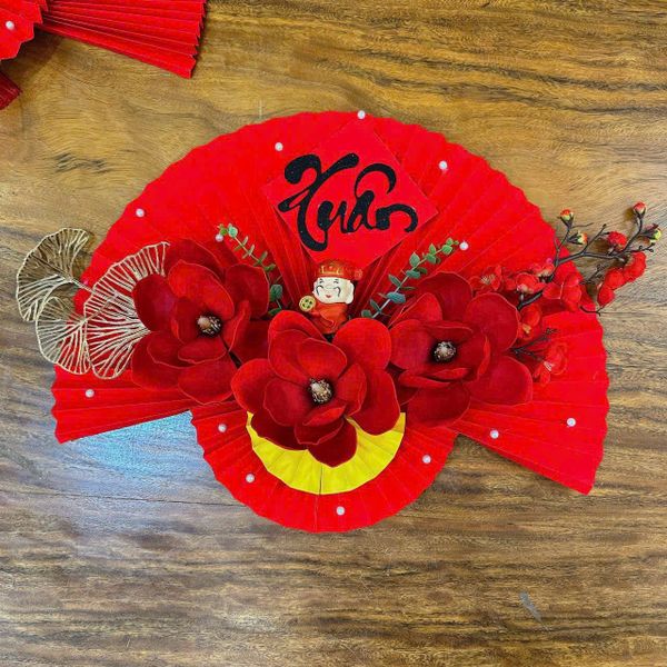 COMBO QUẠT GIẤY TRANG TRÍ TẾT