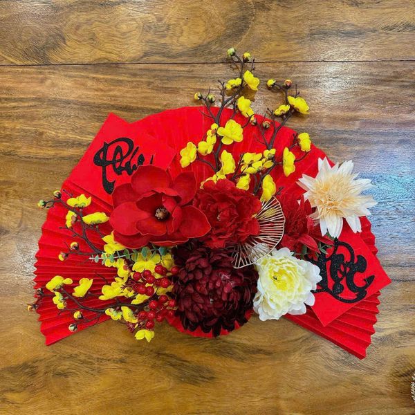 COMBO QUẠT GIẤY TRANG TRÍ TẾT