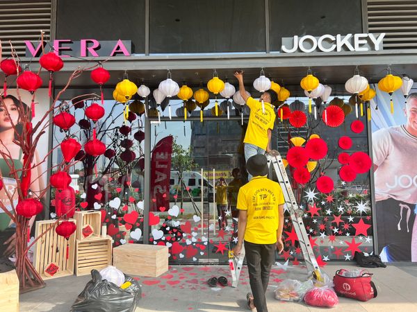 MẪU TRANG TRÍ TẾT HIỆN ĐẠI 2024