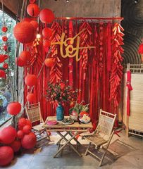 MẪU TRANG TRÍ TẾT HIỆN ĐẠI 2024