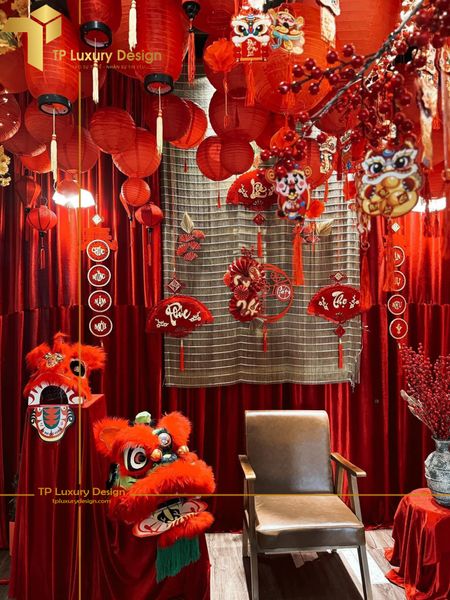 MẪU TRANG TRÍ TẾT HIỆN ĐẠI 2024