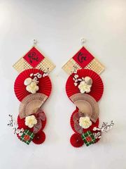 QUẠT GIẤY TRANG TRÍ TẾT