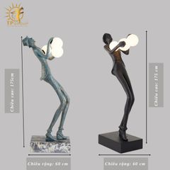 Đèn sàn dáng người ấn tượng ZH.HMLDD017 (đặt hàng từ 10- 15 ngày)