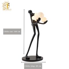 Đèn sàn dáng người ấn tượng ZH.HMLDD017 (đặt hàng từ 10- 15 ngày)