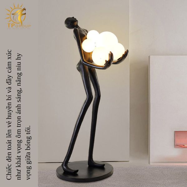 Đèn sàn dáng người ấn tượng ZH.HMLDD017 (đặt hàng từ 10- 15 ngày)