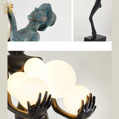 Đèn sàn dáng người ấn tượng ZH.HMLDD017 (đặt hàng từ 10- 15 ngày)