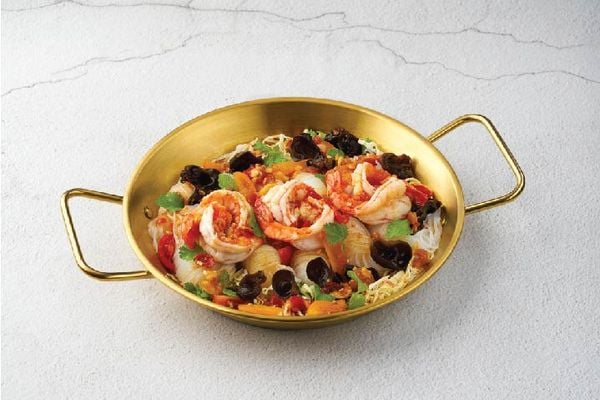  Gỏi bún với tôm kiểu Bangkok 