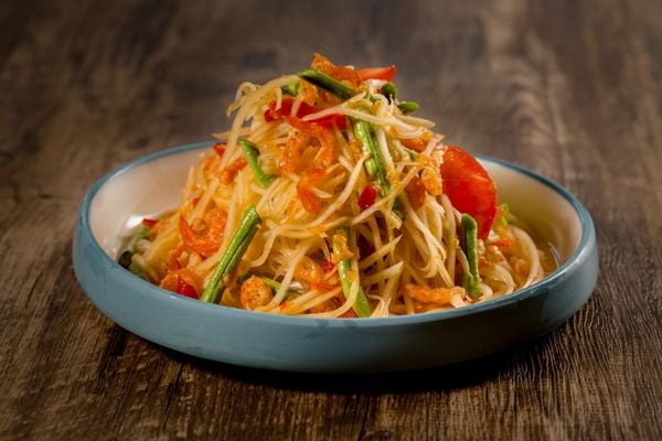 Gỏi đu đủ tôm cồ khô | Hải Sản Mỗi Ngày
