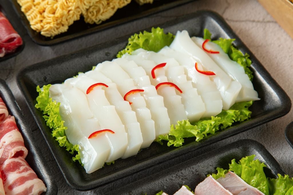  Mực tươi 